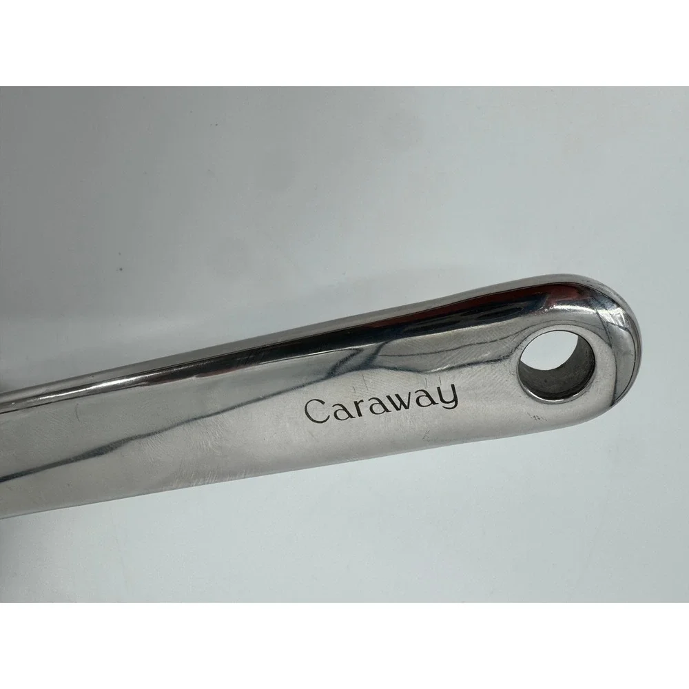 Caraway Ceramic Frying Pan 8 inch Navy Blue Non-Stick Skillet Stainless Handle